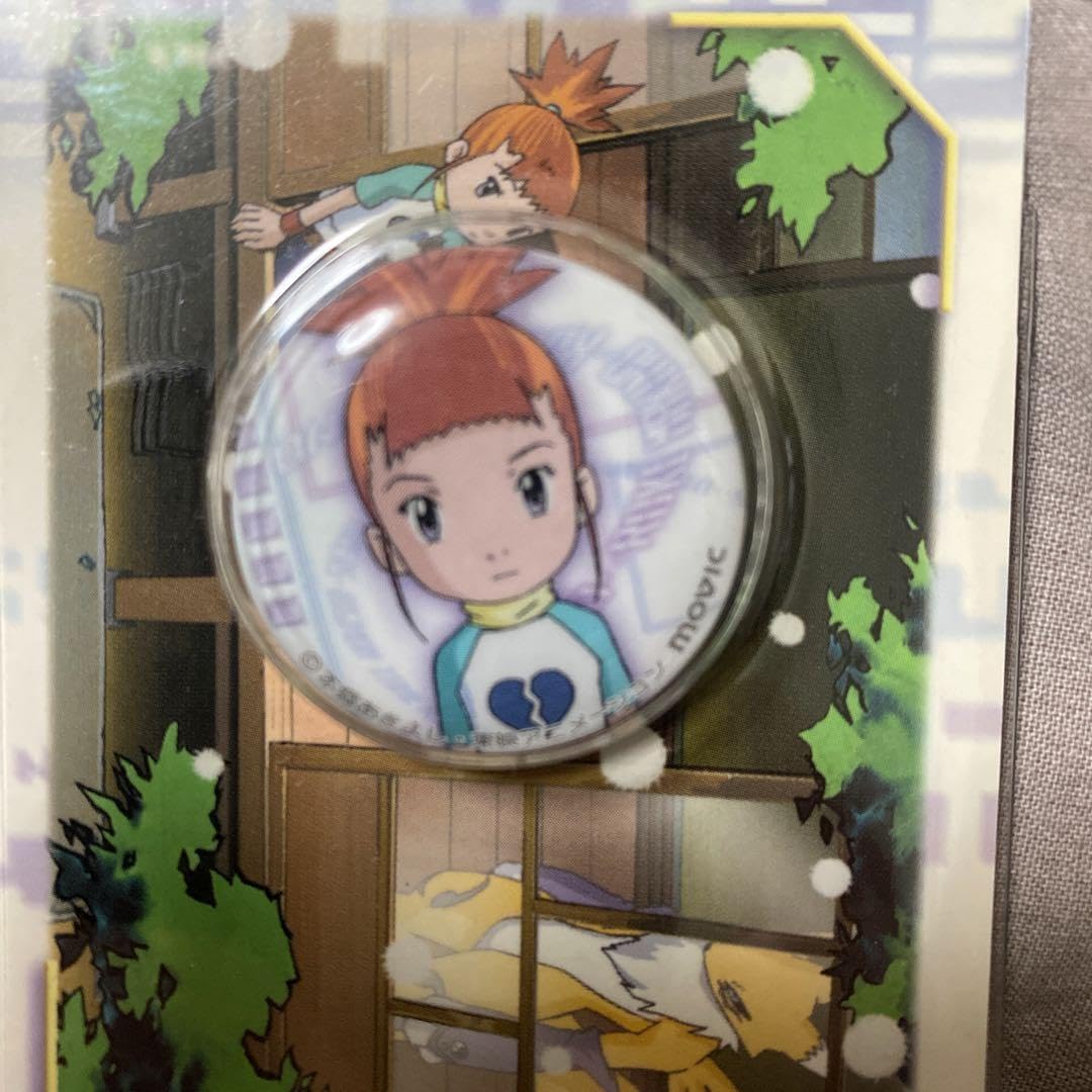 Amazon.co.jp: デジモン デジモンテイマーズ 牧野留姫 缶バッジ : ホビー